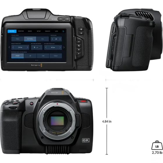 Blackmagic Design Pocket Cinema Camera 6K (Canon EF)