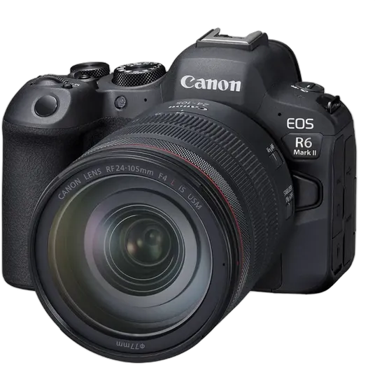 Canon EOS R6 Mark II Mirrorless Camera + 24-105mm F/4 Lens