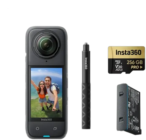 Insta360 X4 Adventure Bundle Camera 8k 360° Waterproof