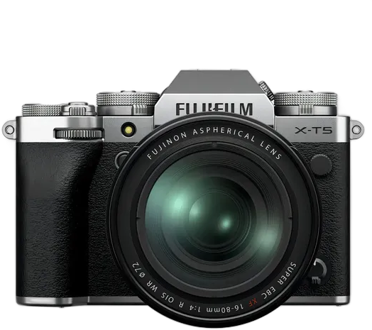 Fujifilm X-T5 Mirrorless Camera with 16-80mm Lens (Silver)
