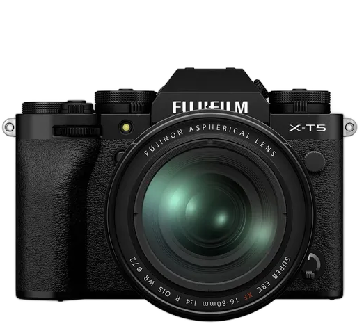 Fujifilm X-T5 Mirrorless Camera with 16-80mm Lens (Black)