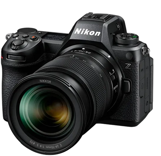 Nikon Z6 III Mirrorless Camera 6K60p with 24-70mm F/4 S Lens
