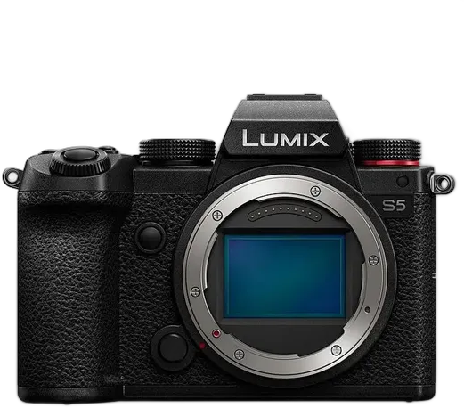 Panasonic Lumix S5 Mirrorless Camera, Black, 24.2MP Wi-Fi 4K