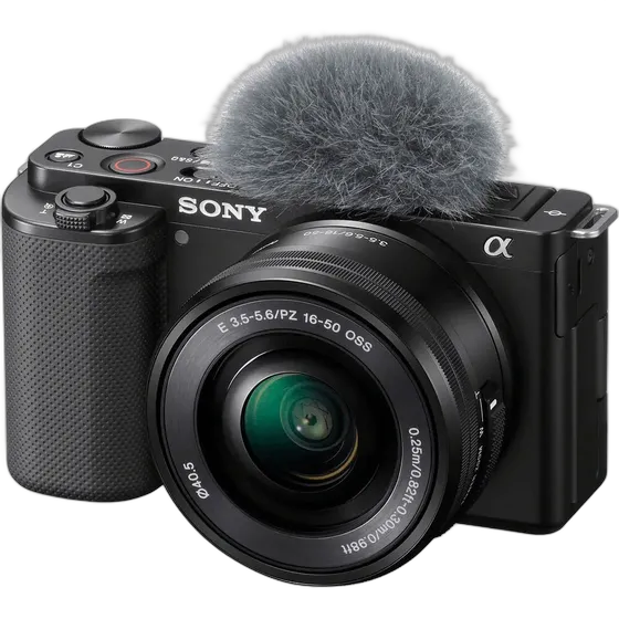 Sony ZV-E10 Mirrorless 4K Camera with 16-50mm Lens (Black)