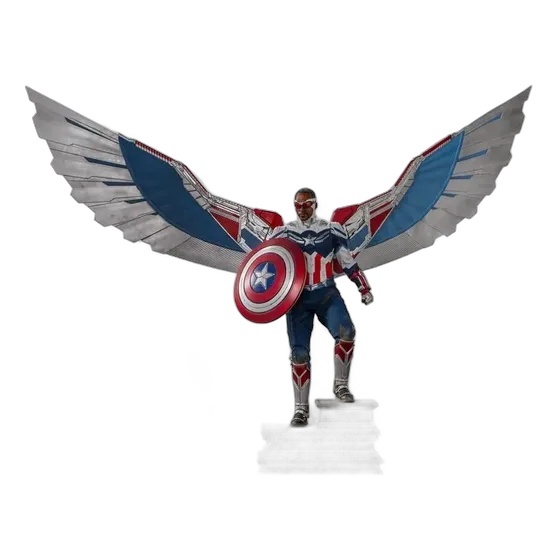 Captain America Sam Wilson (Open Wings) - 1/4 - Iron Studios