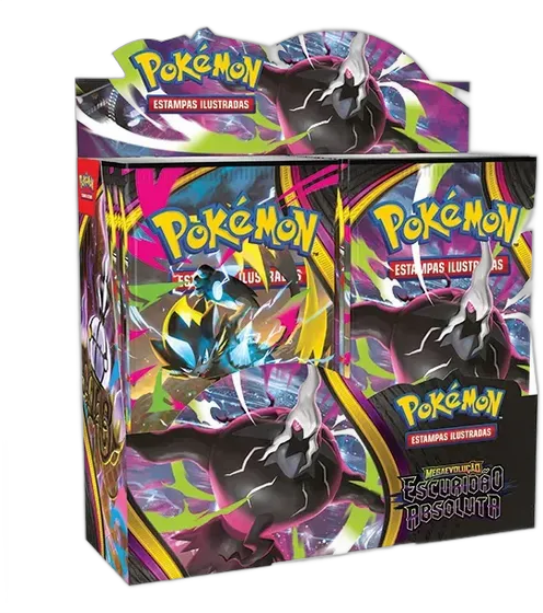 Case of 4 Booster Boxes Pokรฉmon TCG Absolute Darkness, Sealed