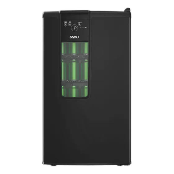 Consul Black Beer Fridge - CZE12ME Black 110V 127V
