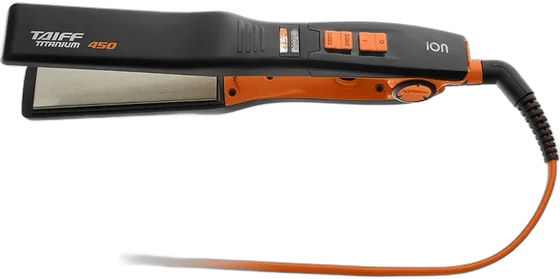 Taiff Titanium 450 Colors Series Flat Iron Bivolt Black
