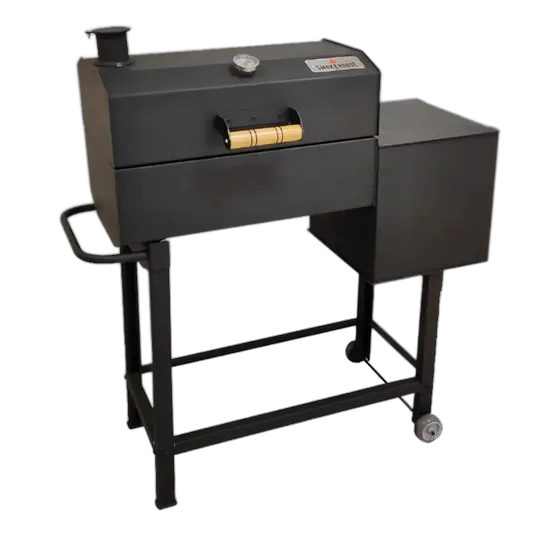 Artmill Smoke House Pit Smoker BBQ Smoker - Black