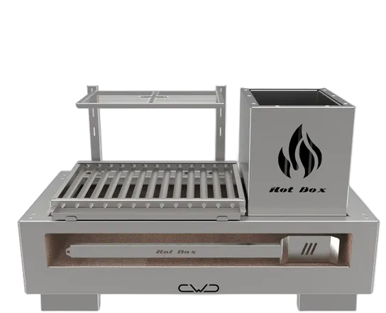Hotbox Parrilla Grill - Countertop - Argentine Grate