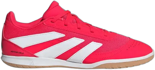 Men's Futsal Boots Predator Club adidas Core Grey Four / Lucid Red