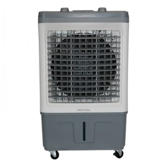 Portable Cold Air Evaporative Cooler 35 Liters Humidifier Ventisol Clin35Pro-02 color White/Gray