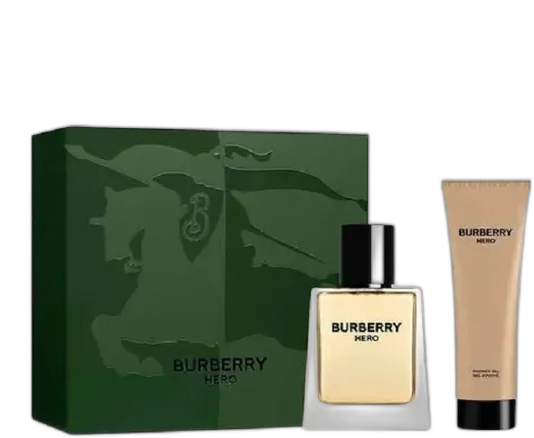 Burberry Hero Gift Set - EDT Perfume + Shower Gel Kit
