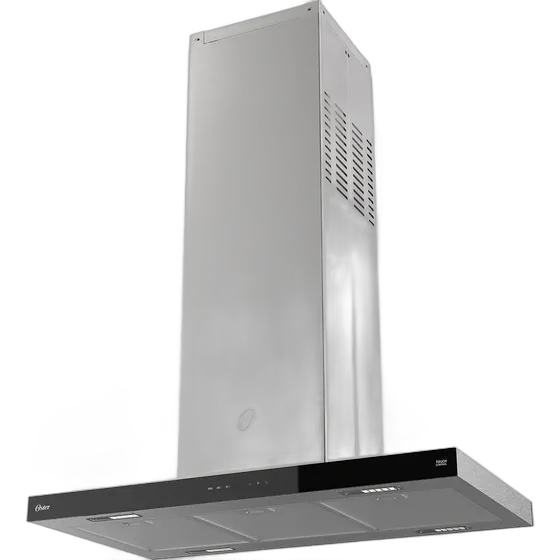 Oster Island Range Hood Stainless Steel Touch Control 90cm
