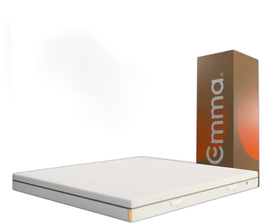 Emma Duo Comfort King Mattress 193x203cm, Double-Sided, Vacuum-Packed, Ideal Body Support, High Durability, Washable Cover