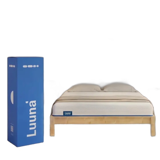 Luuna Support King Mattress, Firm Foam, 10-Year Warranty, 18cm, Orthopedic with Spinal Support