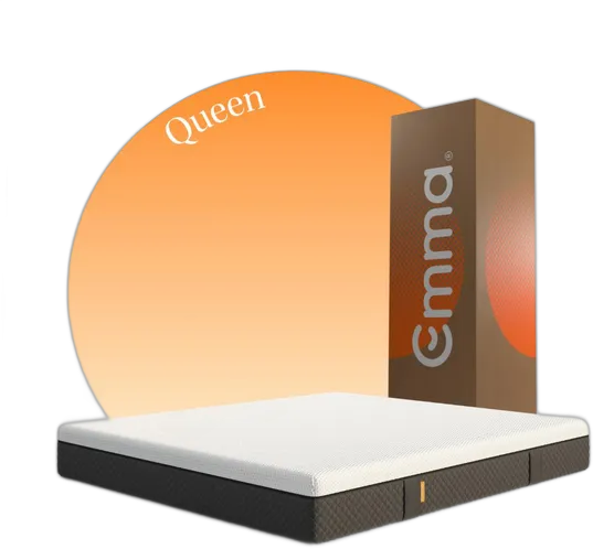 Queen Mattress Emma Premium Hybrid 2.0 (158cmx198cm) Gray