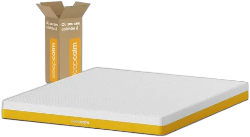 SleepCalm Mattress Elemental Foam White King 193cmx203cm