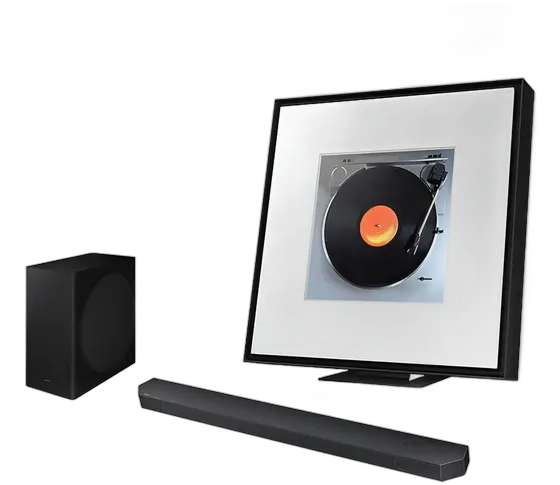 Soundbar HW-Q990F + Music Frame Combo Black