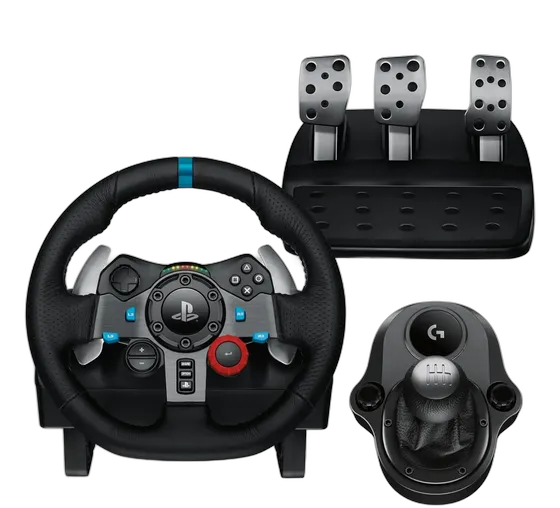 Combo Steering Wheel, Pedals and Shifter Logitech G29 SE Driving Force for PS5, PS4, PS3 and PC Kit