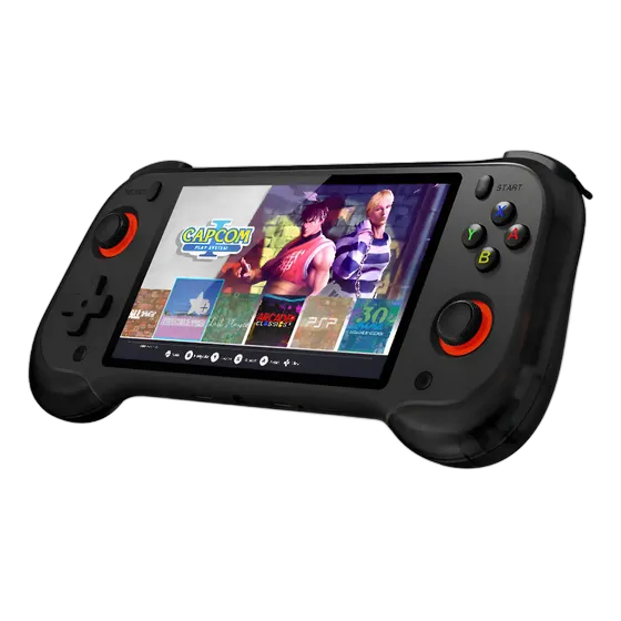 Handheld Game Console Hall Effect Joystick Qrd Vortex F5 Videogame 128gb Mini Consoles Tf Expand 512gb Black