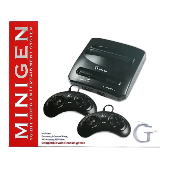 Gamerz Tek 16-Bit Mega Drive Video Game Console