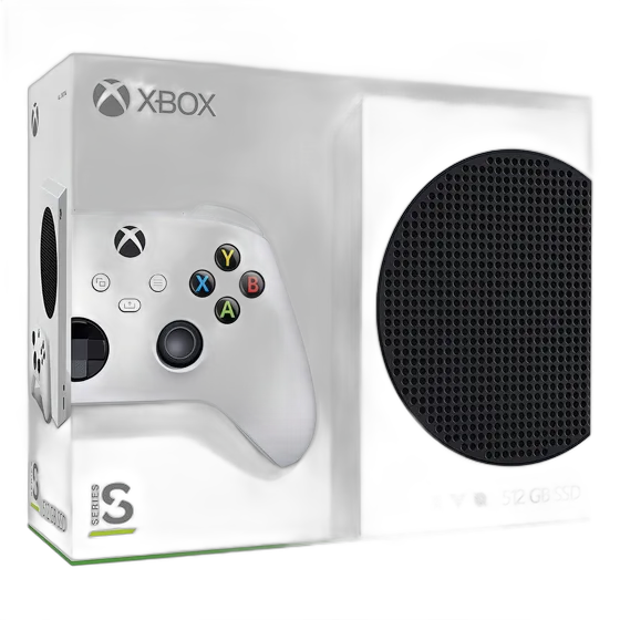 Console Microsoft Xbox Series S 512gb + 1 Controller White - Excellent (Refurbished)