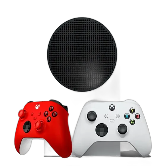Microsoft Xbox Series S Console 512gb With Additional Controller Red