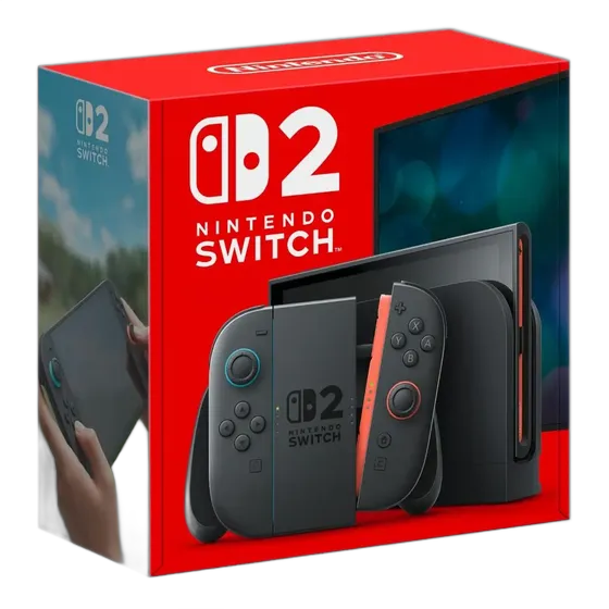 Nintendo Switch 2 Console Standard Edition Led 256gb black