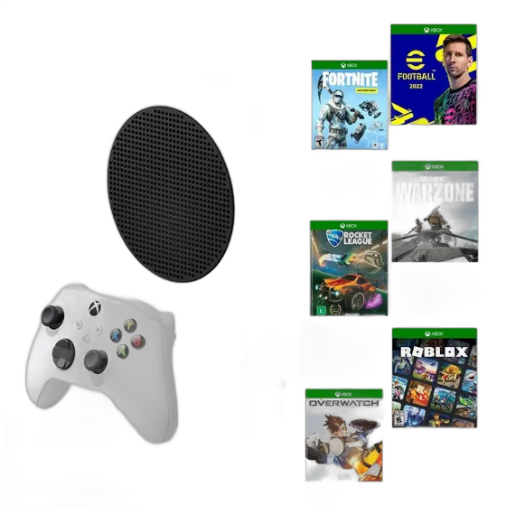 Console Xbox Series S 512 Gb White + 6 Digital Games (Refurbished)