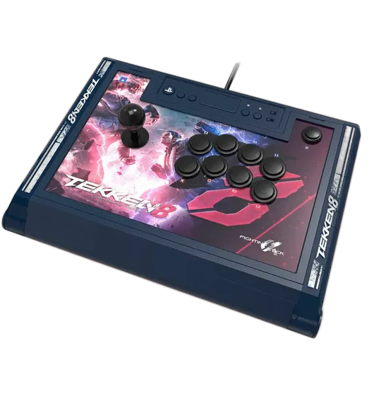 Hori Fighting Stick Alpha Tekken Arcade Controller PS5 PS4 PC Black