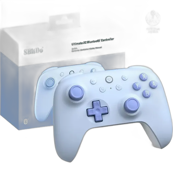 Bluetooth Controller for Nintendo Switch 8BitDo Ultimate 2c Blue