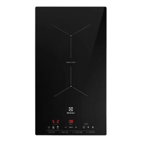 Electrolux Induction Cooktop 2 Zones With Powerboost Black
