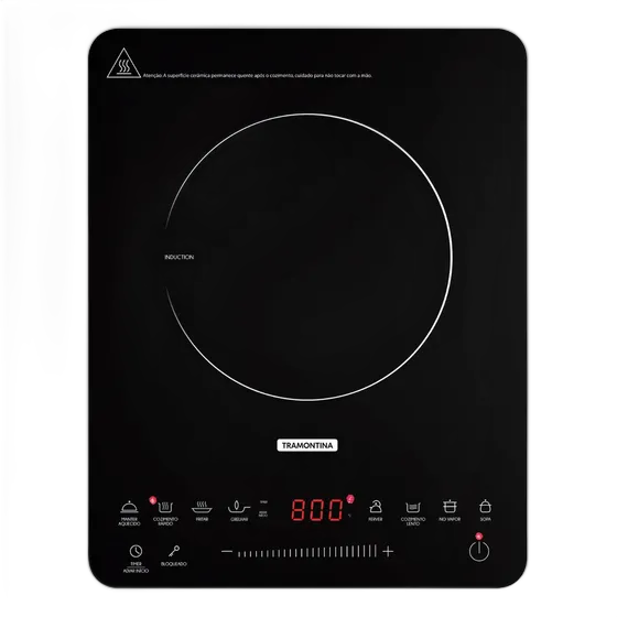 Tramontina EI30 Electric Slim Touch Induction Cooktop 127V