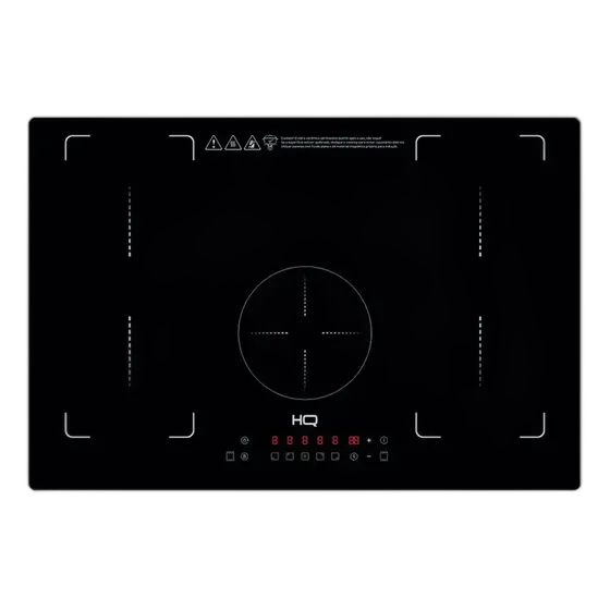 Induction Cooktop 5 Burners Touch Panel HQ Free Zone 220V