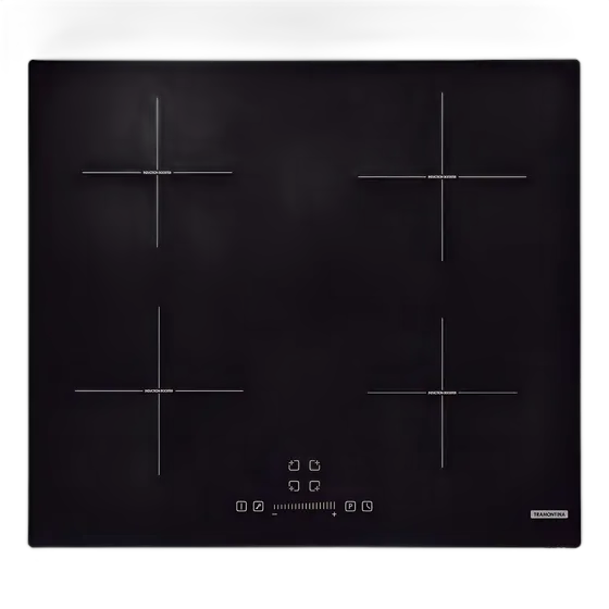 Tramontina Square Slider B Induction Cooktop 4ei 60 Glass-Ceramic