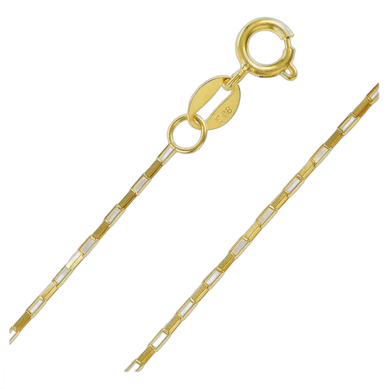 Men's 18k Gold Chain 70cm Yellow