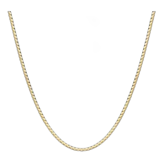 Women's Venetian Chain 45cm 18K Gold