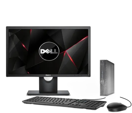 Dell 3060 Mini CPU + Monitor Intel Core i5 8th Gen 16GB 240GB SSD