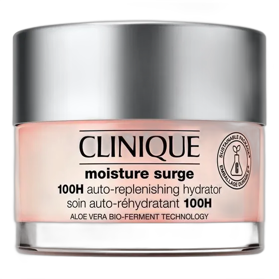 Clinique Moisture Surge 100H Auto-Replenishing Hydrator Cream/Gel, Day/Night, for All Skin Types, 50mL