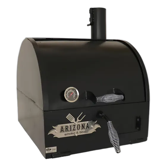 Compact Closed Meat Smoker Grill
