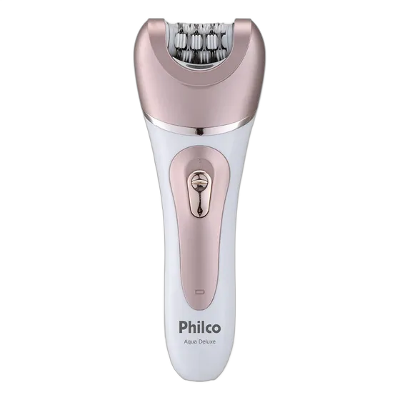 Philco Aqua Deluxe PDP01R Epilator White and Pink 110V/220V Pale Pink