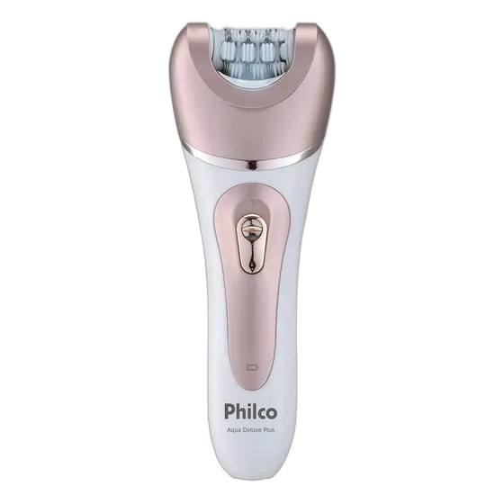 Philco Aqua Deluxe Plus PDP02R Epilator White/Pink Color