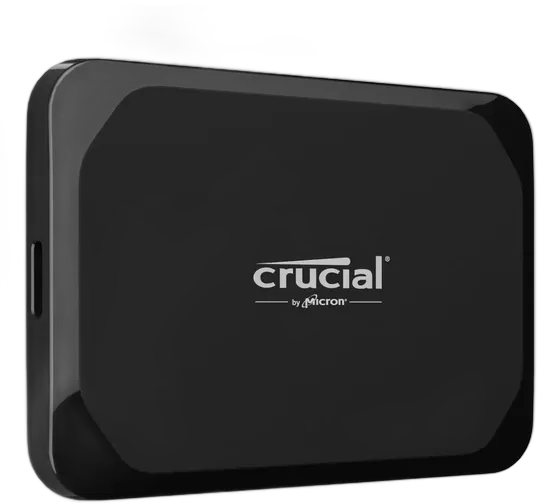 Crucial X9 External SSD 2TB USB-C - Black