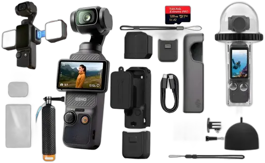 Dji Camera Dji Osmo Pocket 3 Standard 3.0 ( Vortex Pro Kit )