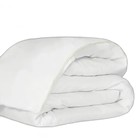Zissou Bamboo Duvet, White - Double/Queen, Solid White