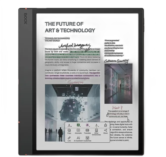 Boox Note Air 5 C E-Reader 10.3" 6GB/64GB Color E Ink