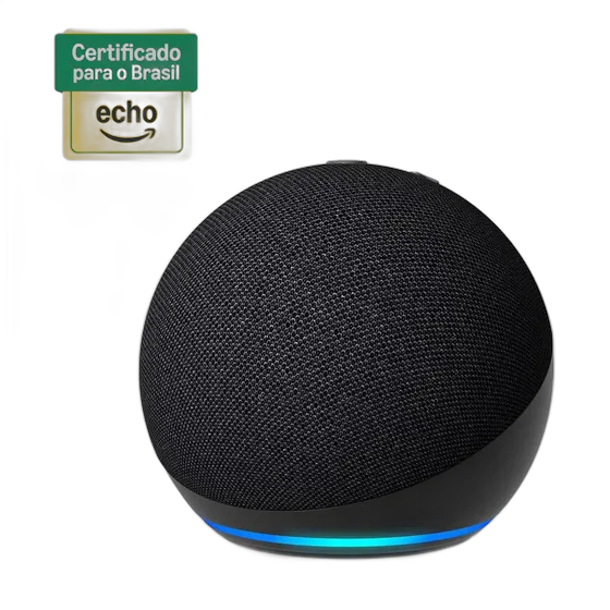 Echo Dot 5th Gen 1.73" Speaker Black Amazon Dual Voltage