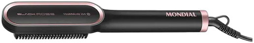 Black Rose Straightening Brush, Mondial, 36W - EA-07