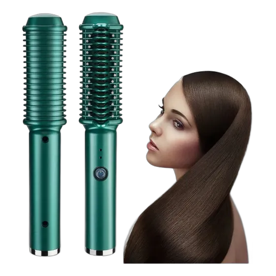 Portable Steam Hair Straightening Brush